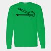Heavy Cotton 100% Cotton Long Sleeve T Shirt Thumbnail
