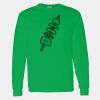 Heavy Cotton 100% Cotton Long Sleeve T Shirt Thumbnail