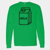 Heavy Cotton 100% Cotton Long Sleeve T Shirt Thumbnail