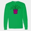 Heavy Cotton 100% Cotton Long Sleeve T Shirt Thumbnail