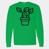 Heavy Cotton 100% Cotton Long Sleeve T Shirt Thumbnail