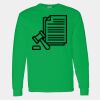 Heavy Cotton 100% Cotton Long Sleeve T Shirt Thumbnail
