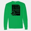 Heavy Cotton 100% Cotton Long Sleeve T Shirt Thumbnail