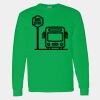 Heavy Cotton 100% Cotton Long Sleeve T Shirt Thumbnail