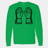 Heavy Cotton 100% Cotton Long Sleeve T Shirt Thumbnail