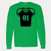 Heavy Cotton 100% Cotton Long Sleeve T Shirt Thumbnail