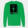 Heavy Cotton 100% Cotton Long Sleeve T Shirt Thumbnail