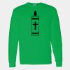 Heavy Cotton 100% Cotton Long Sleeve T Shirt Thumbnail