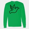 Heavy Cotton 100% Cotton Long Sleeve T Shirt Thumbnail