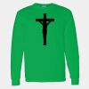 Heavy Cotton 100% Cotton Long Sleeve T Shirt Thumbnail