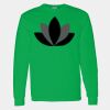 Heavy Cotton 100% Cotton Long Sleeve T Shirt Thumbnail