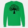 Heavy Cotton 100% Cotton Long Sleeve T Shirt Thumbnail