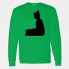 Heavy Cotton 100% Cotton Long Sleeve T Shirt Thumbnail
