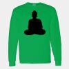 Heavy Cotton 100% Cotton Long Sleeve T Shirt Thumbnail