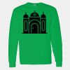 Heavy Cotton 100% Cotton Long Sleeve T Shirt Thumbnail