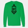Heavy Cotton 100% Cotton Long Sleeve T Shirt Thumbnail