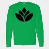 Heavy Cotton 100% Cotton Long Sleeve T Shirt Thumbnail