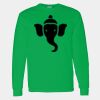 Heavy Cotton 100% Cotton Long Sleeve T Shirt Thumbnail