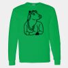Heavy Cotton 100% Cotton Long Sleeve T Shirt Thumbnail