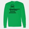 Heavy Cotton 100% Cotton Long Sleeve T Shirt Thumbnail