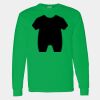 Heavy Cotton 100% Cotton Long Sleeve T Shirt Thumbnail
