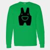 Heavy Cotton 100% Cotton Long Sleeve T Shirt Thumbnail