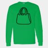 Heavy Cotton 100% Cotton Long Sleeve T Shirt Thumbnail