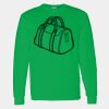 Heavy Cotton 100% Cotton Long Sleeve T Shirt Thumbnail