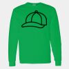 Heavy Cotton 100% Cotton Long Sleeve T Shirt Thumbnail