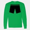 Heavy Cotton 100% Cotton Long Sleeve T Shirt Thumbnail