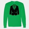 Heavy Cotton 100% Cotton Long Sleeve T Shirt Thumbnail