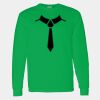 Heavy Cotton 100% Cotton Long Sleeve T Shirt Thumbnail