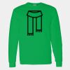 Heavy Cotton 100% Cotton Long Sleeve T Shirt Thumbnail