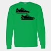 Heavy Cotton 100% Cotton Long Sleeve T Shirt Thumbnail
