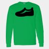 Heavy Cotton 100% Cotton Long Sleeve T Shirt Thumbnail