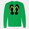 Heavy Cotton 100% Cotton Long Sleeve T Shirt Thumbnail