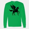 Heavy Cotton 100% Cotton Long Sleeve T Shirt Thumbnail