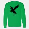 Heavy Cotton 100% Cotton Long Sleeve T Shirt Thumbnail