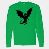 Heavy Cotton 100% Cotton Long Sleeve T Shirt Thumbnail