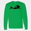 Heavy Cotton 100% Cotton Long Sleeve T Shirt Thumbnail