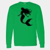 Heavy Cotton 100% Cotton Long Sleeve T Shirt Thumbnail