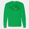 Heavy Cotton 100% Cotton Long Sleeve T Shirt Thumbnail