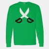 Heavy Cotton 100% Cotton Long Sleeve T Shirt Thumbnail