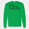 Heavy Cotton 100% Cotton Long Sleeve T Shirt Thumbnail