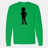 Heavy Cotton 100% Cotton Long Sleeve T Shirt Thumbnail