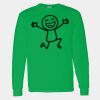 Heavy Cotton 100% Cotton Long Sleeve T Shirt Thumbnail