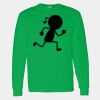 Heavy Cotton 100% Cotton Long Sleeve T Shirt Thumbnail