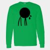 Heavy Cotton 100% Cotton Long Sleeve T Shirt Thumbnail