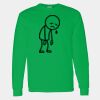 Heavy Cotton 100% Cotton Long Sleeve T Shirt Thumbnail
