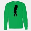 Heavy Cotton 100% Cotton Long Sleeve T Shirt Thumbnail